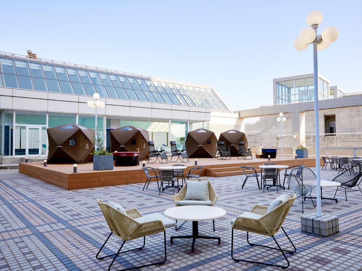 Miyako Hotel Gifu Nagaragawa Ngoại thất bức ảnh The rooftop lounge