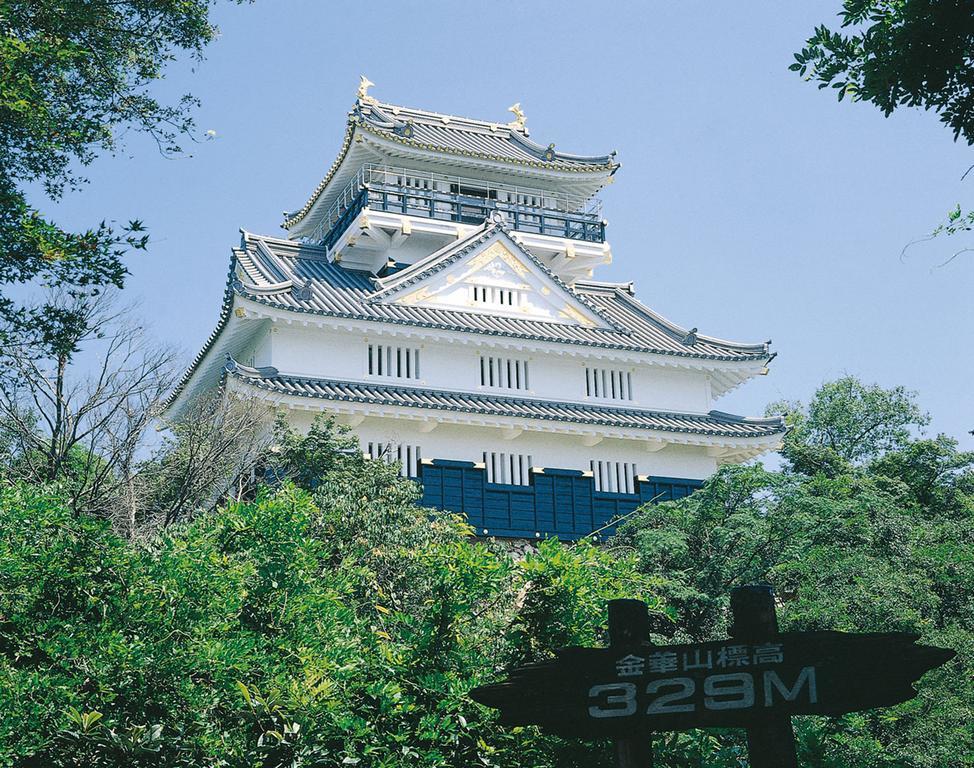 Miyako Hotel Gifu Nagaragawa Ngoại thất bức ảnh Komine Castle